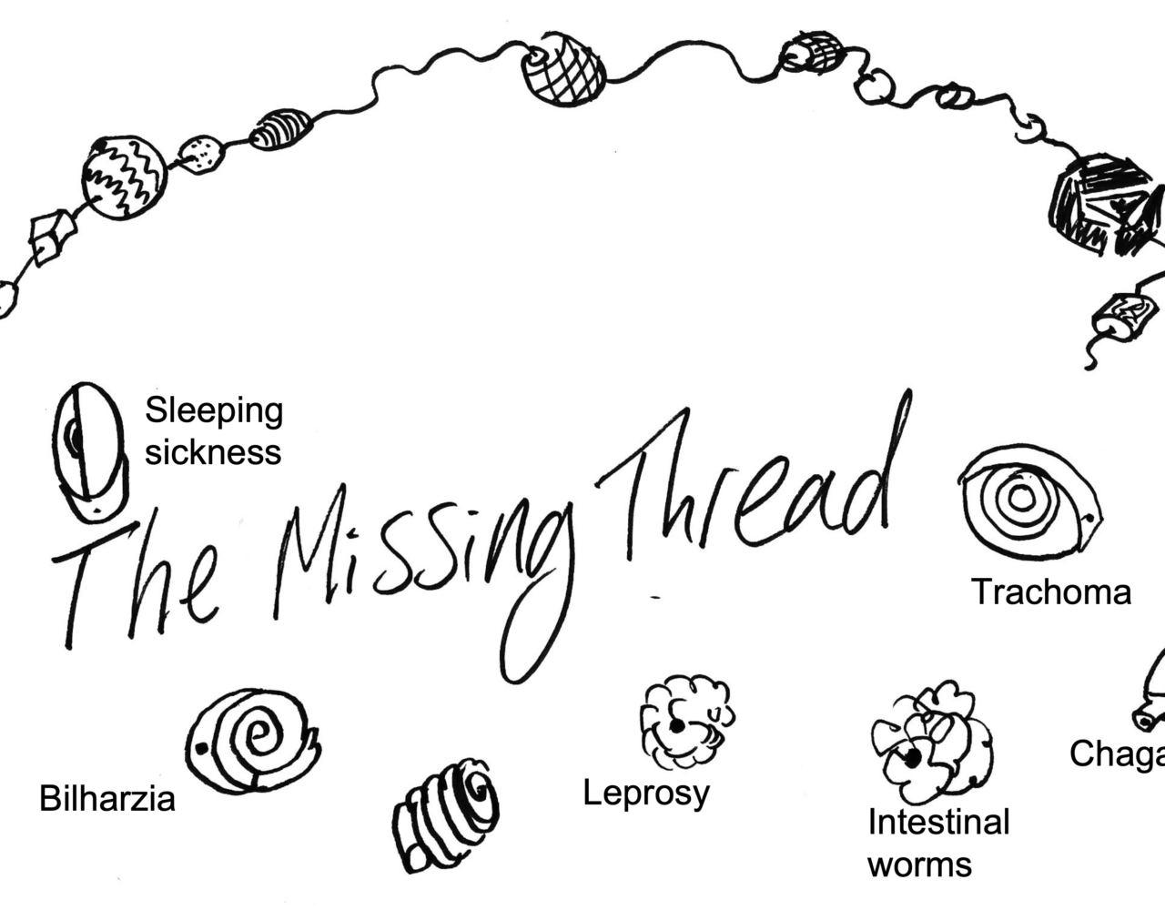 sketch of necklace - the missing thread of NTDs