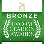 EVCOM bronze award logo